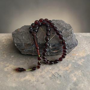 Cuentas de Tasbih Islámicas de Resina Hechas a Mano, Contador de Oraciones Musulmán, Regalo de Eid con Temática de Ángel, Técnica de Fundición de Uttar Pradesh - Product Image 5