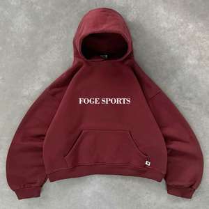 Sweats à capuche personnalisés pour hommes 100% coton lourd luxe qualité bouffante impression surdimensionné Streetwear grande taille sweats à capuche pour hommes - Product Image 3