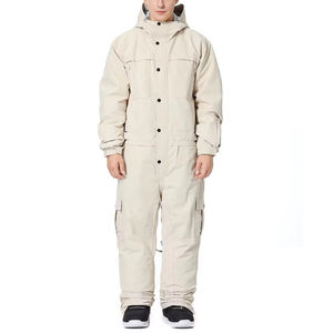 Traje de Esquí Personalizado para Mujer, Talla Grande, Impermeable y Cortavientos, Mono de Snowboard, Ropa Deportiva con Serigrafía - Product Image 3