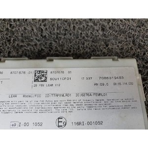 ECU และโมดูลคอมพิวเตอร์มือสองสำหรับรถยนต์ซีรีส์ 3 รุ่น 870767601 - Product Image 3