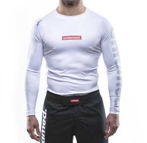 2026 Custom BJJ Rash Guard Jiu Jitsu No Gi Grappling Compression Shirt Sublimation Printed MMA Rash Guard - Product Image 1
