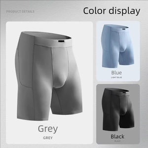 Vale Tudo Shorts New Arrival Custom Logo <b>Tight</b> Vale Tudo Shorts Men 100% Polyester Solid <b>Pattern</b> Casual Style Vale Tudo Shorts - Product Image 3