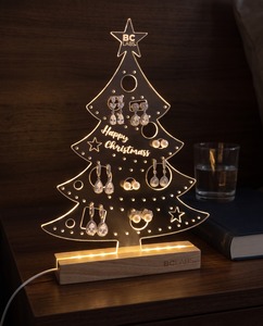 Modern Luxury acrylic Christmas tree earring model earing Stand | Premium Display for Stunning Presentation - Product Image 6