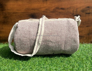 กระเป๋าทรงดัฟเฟิลสไตล์วินเทจทำด้วยมือจริงกระเป๋าเดินทางสไตล์โบฮีเมียนแบบตะวันตกใช้ได้ทั้งชายและหญิงมีสไตล์ปอกระเจาพร้อมกระเป๋าเดินทางผ้าฝ้าย - Product Image 6