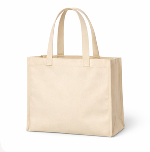 Bolsa de Compras de Lona de Algodón 100% con Logotipo Personalizado, Refuerzo Inferior, Ecológica, Resistente, Lavable, de Alta Calidad, 12 oz - Product Image 3