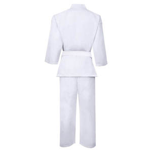 Ensembles d'uniformes de karaté avec logo personnalisé, tenue d'arts martiaux à marque privée avec logo frontal, uniformes de karaté unisexes, service OEM - Product Image 3