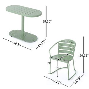 SANTA MONICA BISTRO <b>SET</b>-Elegant <b>Garden</b> <b>Sets</b> for Outdoor Entertaining - Product Image 6
