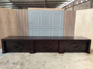 Custom Solid Wood Executive Conference Table <b>Large</b> Boardroom Meeting <b>Desk</b> Luxury Office Furniture for Corporate Office - Product Image 2