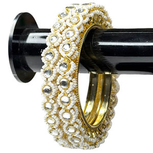 กำไลข้อมือมุกเทียมชุบทอง 24K สุดฮิต หลายสี ดีไซน์ทันสมัย เหมาะสำหรับงานแต่งงาน งานเลี้ยง ราคาขายส่งพรีเมียม ระดับโลก - Product Image 3