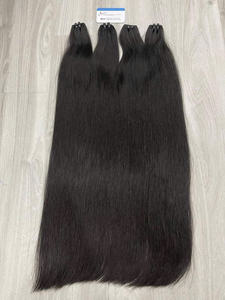 Extensiones de Cabello Natural Liso de Alta Calidad, Cabello Humano Vietnamita 100% Virgen, Gran Stock Disponible - Product Image 5