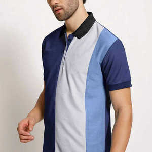 Latest Fashion Breathable Men's Polo <b>Shirt</b> <b>Half</b> Sleeve 100% Cotton Quick Dry Solid Color Polo <b>Shirt</b> - Product Image 4