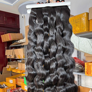 ขายดีที่สุด! ผมต่อเวียดนามแบบเวฟสำหรับถักเปีย 100% ไม่ผ่านกระบวนการ ผลิตด้วยเครื่องจักร คุณภาพดีเยี่ยม ขายส่ง - Product Image 1