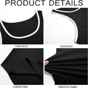 Encuentra Camisetas sin Mangas para Hombre con Iconos Similares, Nueva Tendencia Casual Fitness, Venta al Por Mayor, Logotipo Personalizado - Product Image 5