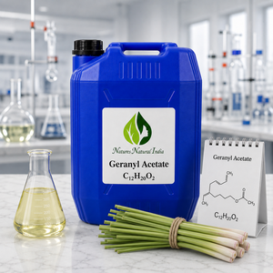 Acetato de Geranilo, Aceite Esencial Puro, Producto Químico Aromático, 100% Puro, Grado Cosmético, Ingrediente de Aromaterapia, Fabricante de Fragancias - Product Image 4