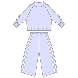 Conjunto Deportivo de 2 Piezas para Niños, Personalizado, Invernal, Transpirable, Ecológico, Sudadera Térmica de Forro Polar, Pantalones Deportivos para Niños y Niñas - Product Image 5