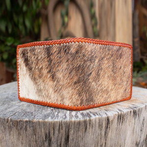 Cartera de hombre estilo vintage con patrón de piel de vaca en venta, diseño popular, cartera de hombre de cuero genuino al mejor precio. - Product Image 1