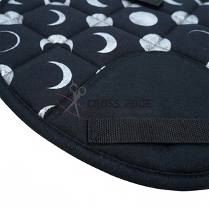 ผ้ารองอานม้าแบบพรีเมียม บุนวมอย่างดี เนื้อผ้านุ่ม ระบายอากาศได้ดี สำหรับขี่ม้าเดรสสาจ ป้องกันการลื่น ซับแรงกระแทก สำหรับกีฬาขี่ม้า - Product Image 6