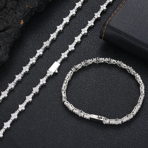 Bracelet tennis en diamant de laboratoire, argent 925, léger, diamants certifiés, style Iced Out, bijoux de luxe pour hommes et femmes, pièce maîtresse - Product Image 5