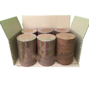 Bloque comprimido de turba de coco, medio de cultivo sostenible de origen vietnamita para viveros y granjas hortícolas - Product Image 2
