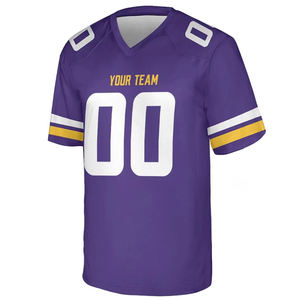 เสื้ออเมริกันฟุตบอลคุณภาพสูง สวมใส่สบาย มีสินค้าพร้อมส่ง ระบายอากาศได้ดี ขายดี เสื้ออเมริกันฟุตบอลมาใหม่ - Product Image 1