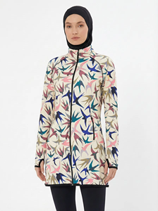 Conjunto Deportivo Musulmán para Mujer con Cierre y Bolsillos, de Secado Rápido, Precio al por Mayor - Product Image 3