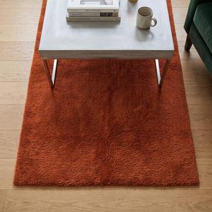Alfombra Antideslizante de Lana Azul Marino, Tejida a Mano, con Textura Suave, para Sala de Estar y Dormitorio, Decoración Moderna y Minimalista para el Hogar - Product Image 4