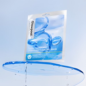 มาส์กหน้าไฮโดรเจล GLOWPOOL ผลิตภัณฑ์ความงามเกาหลี ช่วยให้ผิวเปล่งประกาย 8 ไฮยาลูรอนิค แอซิด ไฮเดรติ้ง ไฮโดรเจล มาส์ก ผลิตในเกาหลี - Product Image 5