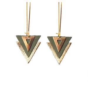 Modelo 14 Premium Hecho a Mano, Elegante Diseño de Cobre y Latón de Tendencia para Accesorios de Moda, Joyería de Cristal Duradera y Ecológica - Product Image 1