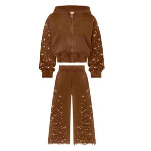 Ensemble de survêtements pour femmes, design OEM, vêtements de sport confortables pour la gym, le fitness et le jogging, vêtements de sport haut de gamme pour femmes - Product Image 3