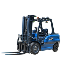 Nuovo Carrello Elevatore Elettrico da 2 Tonnellate con Sollevamento 3m/4m, per Terreni Accidentati, 4WD, Batteria agli Ioni di Litio, in Vendita