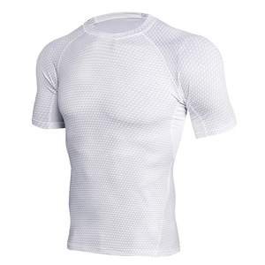 Camiseta de Compresión de Manga Corta para Mujer, Rashguard de BJJ, Sublimada, de Alta Calidad, en Oferta - Product Image 1