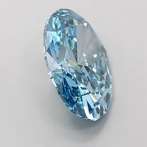 Diamante Cultivado en Laboratorio CVD, Ovalado, Azul, 1CT, Certificado IGI SI1, Corte Excelente, para Joyería Fina, Anillo de Compromiso, Venta al Por Mayor - Product Image 4