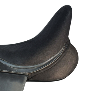 Selle d'équitation tout usage en cuir véritable faite à la main de haute qualité, selle d'obstacle anglaise à contact étroit pour le dressage - Product Image 4