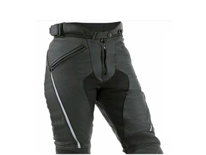 Pantalones de Motociclismo Unisex Negros con Amarillo Neón, Impresión por Transferencia de Calor, Transpirables, de Secado Rápido, Alta Calidad, 340g, para Todas las Estaciones - Product Image 6