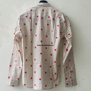 Chemise imprimée à la main, chemises élégantes pour femmes, chemise en coton doux imprimée à la main en Inde, en vente au meilleur prix - Product Image 6