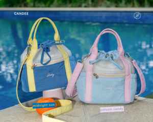 กระเป๋าสะพายไหล่แฟชั่นสำหรับผู้หญิง ดีไซน์ทันสมัย วัสดุพรีเมียมแบบย่น ปิดด้วยเชือกรูด จัดเก็บของได้อย่างชาญฉลาด เหมาะสำหรับการเดินทางและช้อปปิ้ง - Product Image 3