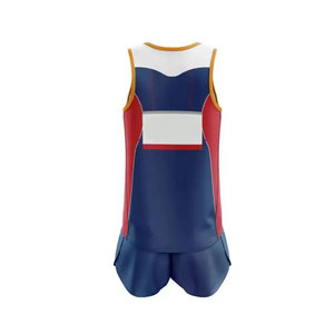 Conjuntos de Uniformes Deportivos sin Mangas para Jóvenes Universitarios, de Color Contrastante, Transpirables y de Secado Rápido - Product Image 2