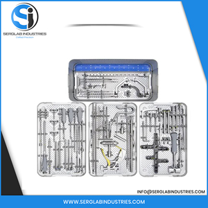 Retractor de cadera Charnley para incisión inicial, juego completo con instrumentos quirúrgicos ortopédicos, herramientas manuales de acero alemán - Product Image 6