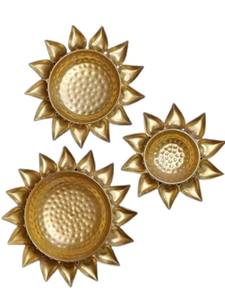 Juego de Cuencos Urli de Loto de Nuevo Diseño para Decoración de Puja, Cuenco de Metal de Latón Duradero para Uso en Interiores, para Flores Flotantes en el Agua, para Diwali - Product Image 2