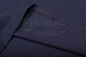 เสื้อยืดผู้ชาย/ผู้หญิง แบรนด์ Blank 3 Panel สไตล์เรโทร สปอร์ต แขนสั้น คอกลม ระบายอากาศ แห้งเร็ว ผ้าคอตตอนผสมโพลีเอสเตอร์ 100%  รับสั่งทำ - Product Image 4