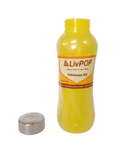 Botella de Agua de Alta Calidad de 500 ml, Popehexaa PP, Apta para Alimentos, Libre de BPA, a Prueba de Fugas, Ecológica, para Viajes, Gimnasio y Oficina - Product Image 2