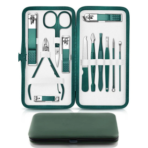 High-quality surgical manicure pedicure <b>kit</b> for professionals stainless steel <b>nail</b> care instrument set manufacturer and supplier - Product Image 4