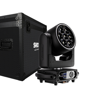 SHEHDS 7*40W RGB LED Projecteur de Scène CRI75 DMX512 Zoom à Tête Mobile pour Mariage Concert DJ - Product Image 1
