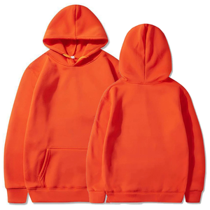 เสื้อฮู้ดสีขาวแบบยูนิเซ็กซ์ ทรงปกติ ผ้าฝ้ายฟลีซ 100% มีกระเป๋าหน้า สวมใส่สบายๆ สำหรับฤดูใบไม้ร่วง พิมพ์ลายดิจิทัล ระบายอากาศได้ดี - Product Image 3