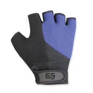 Custom Made Heavy Duty Breathable Cycling Gloves with Adjustable Wrist <b>Strap</b> and Non-Slip Half <b>Finger</b> Design for Men - Product Image 2