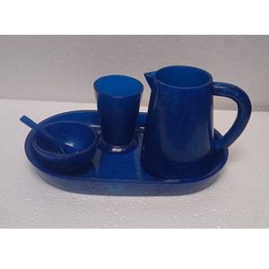 ถาดเสิร์ฟเรซิ่นแบบสั่งทำพิเศษ เหยือกน้ำเรซิ่น แก้วน้ำ ถ้วยขนมหวาน ถ้วยใส่ถั่ว ชามเรซิ่นแบบเทมือ ถาดเสิร์ฟเรซิ่น - Product Image 1