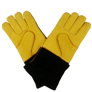Gants de soudage TIG droits à pouce droit, de qualité supérieure, au design optimal, couleurs et tailles personnalisables, confortables, pour hommes, derniers modèles. - Product Image 2