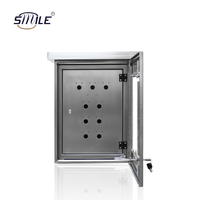 Boîte de jonction électrique en acier inoxydable CHNSMILE, personnalisée, étanche IP54, résistante aux chocs et à la poussière, conforme à la norme ISO9001
