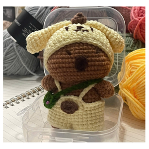 Animales de ganchillo amigurumi, juguete de hilo suave, animales de ganchillo hechos a mano en Vietnam, muñeca de lana para niños, regalo de Acción de Gracias, lindo recuerdo. - Product Image 5