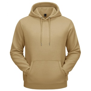 Sudadera con Capucha para Hombre, Color Verde Lima, Corte Regular, Color Sólido, Estilo Casual para Otoño, con Bolsillo, Material de Felpa Tejida 2027 - Product Image 2
